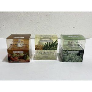 Slatkin & Co Home Fragrance Refill ~ Spiced Cider, Fresh Balsam, Pineapple Mango